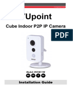 5IN2608 C VUpoint 1.3MP WiFi Cube Camera Installer EN FR IT ES WEB