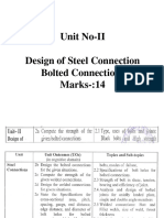 Unit-II-DSR - Part-1 Bolted Connection-TH