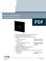 A6V14125396 - Room Thermostat Modbus RDF400MB RDF440MB RDF460M - en