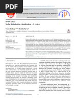 Molar Distalization Classification - A Review: IP Indian Journal of Orthodontics and Dentofacial Research