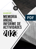 Memoria Actividad Anefhop 2023