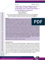 Perspective Drawings of Senior High School Students in Housekeeping and Technical Drafting: A Theory Development Approach