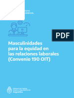 Masculinidades para La Equidad en Las Relaciones Laborales