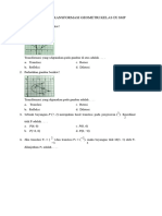 Materi Transformasi Geometri Kelas Ix SMP