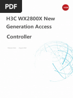 H3C WX2800X New Generation Access Controller Datasheet-Aug.2022 - 1700393 - 748048 - 0