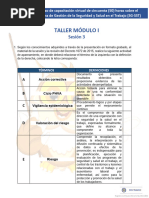 Taller 1 - MODULO I Sesión 3