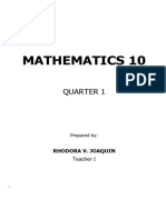 Remedial Worksheets - Quarter 1