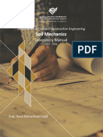 Soil Mechanics Lab Manual