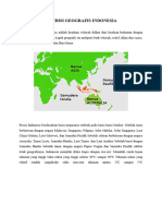 Makalah Kondisi Geografis Indonesia