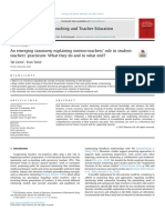 A Mentoring Taxonomy