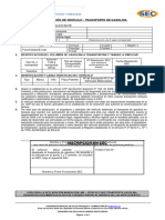 Formulario Declaracion Camion Tanque de Cl.