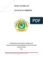 Buku Panduan Skripsi 2023-2024 PDF