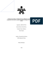 Evidencia de Producto Verificación de Procedimientos para La Definición de Componentes Front-End de La Aplicación (Listas de Chequeo) GA7-220501096-AA4-EV02