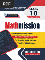 Mathmission For X (2024-25) - O.P. Gupta