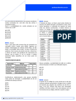 Questions Matematica Probabilidade