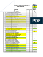 Liste Des Étudiants L2 Travaux Publics (Section B) Année 2022/2023