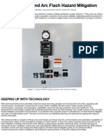 Relay Upgrade and Arc Flash Hazard Mitigation