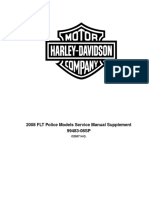 HD 2008 FLT Police Model Supplement Manual 99483-08SP 2