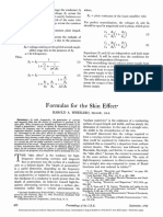 Formulas For The Skin Effect