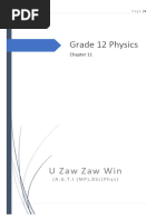 Grade 12 Physics Chapter 11 (2025)