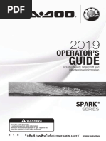 Sea Doo Spark Operator's Manual