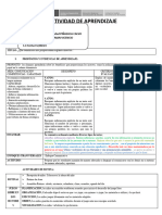 Activida de Aprendizaje Jueves 15 de Agosto - 24 3,4, y 5 Años