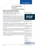 Outcome Measures For Individuals With ST