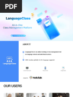 LanguageClass APP Introduction