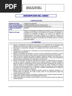 Manual de Funciones Ingeniero de Desarrollo