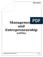 Management and Entrepreneurship - Original