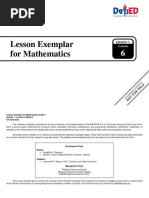 Q1 - LE - Mathematics 7 - Lesson 6 - Week 6