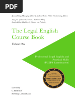 Legal English Course Book 1