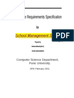 SRS For School Management Software