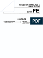 Nissan Almera N15 1995-2000 Fuel and Exhaust Systems