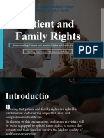 Enhanced Patient and Family Rights Presentation Design