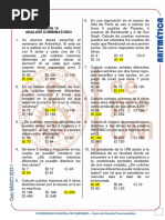 Análisis Combinatorio Ejercicios