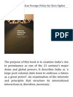 India's Foreign Policy Book Review