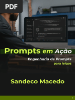 Livro Prompts em Ação - Engenharia de Prompts para Leigos - Sandeco Macedo