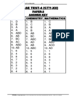 PAPER-2 - Answer Key & Solutions