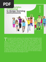 The Principles of Learning Design To Design Learning Environments