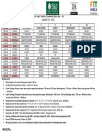 Date Sheet For Half Yearly Examination 2024 - 25 (Iv-Viii)