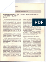 Artículo - CESNI Vol 6. Amamantamiento Un Lenguaje Cifrado Entre La Madre y El Niño