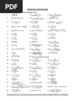 Indefinite Integration