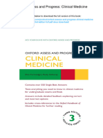 Oxford Assess and Progress: Clinical Medicine. 3rd Edition.