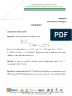 Exercícios de Hidráulica