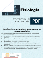 Fisiologia - Introdução A Endocrinologia