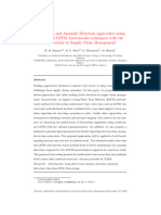 Forecasting and Anomaly Detection Approaches Using LSTM and LSTM Autoencoder Techniques With The Applications in Supply Chain Management