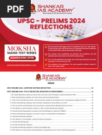 Shankar IAS - UPSC Prelims 2024 Questions Reflections - Compressed