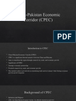 China-Pakistan Economic Corridor (CPEC)