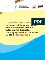 Note Synthetique Du Rapport Des Indicateurs clefs-EDS2023-2024